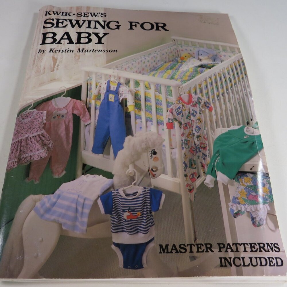 Sewing for Baby Book w Patterns  (complete, uncut) 1990